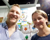 Johannes und Susanna Rieder auf der Frankfurter Buchmesse 2015