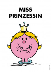 Postkarte »Miss Prinzessin«, EAN 42-80000-632128