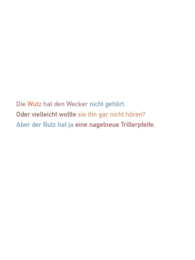 Seitenvorschau Wutz, Butz und Papa Bär